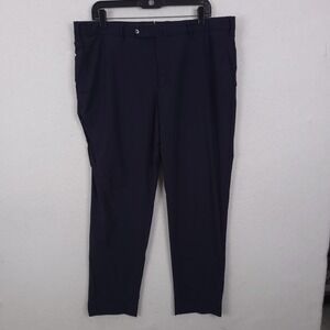 PT Torino Alpha Trousers Mens 56 Navy Blue Kinetic Fabric Tech Stretch Pants